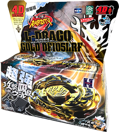 L-Drago Gold DF105LRF pakke